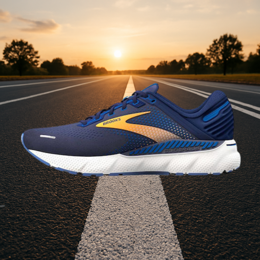 Brooks Adrenaline GTS 22 Wide 2E 110366 2E 458 – נעלי ריצה יציבות לגברים